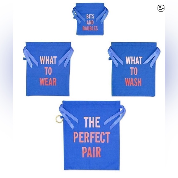 NWT Kate Spade The Perfect Pair Travel Bag Set - Picture 2 of 9